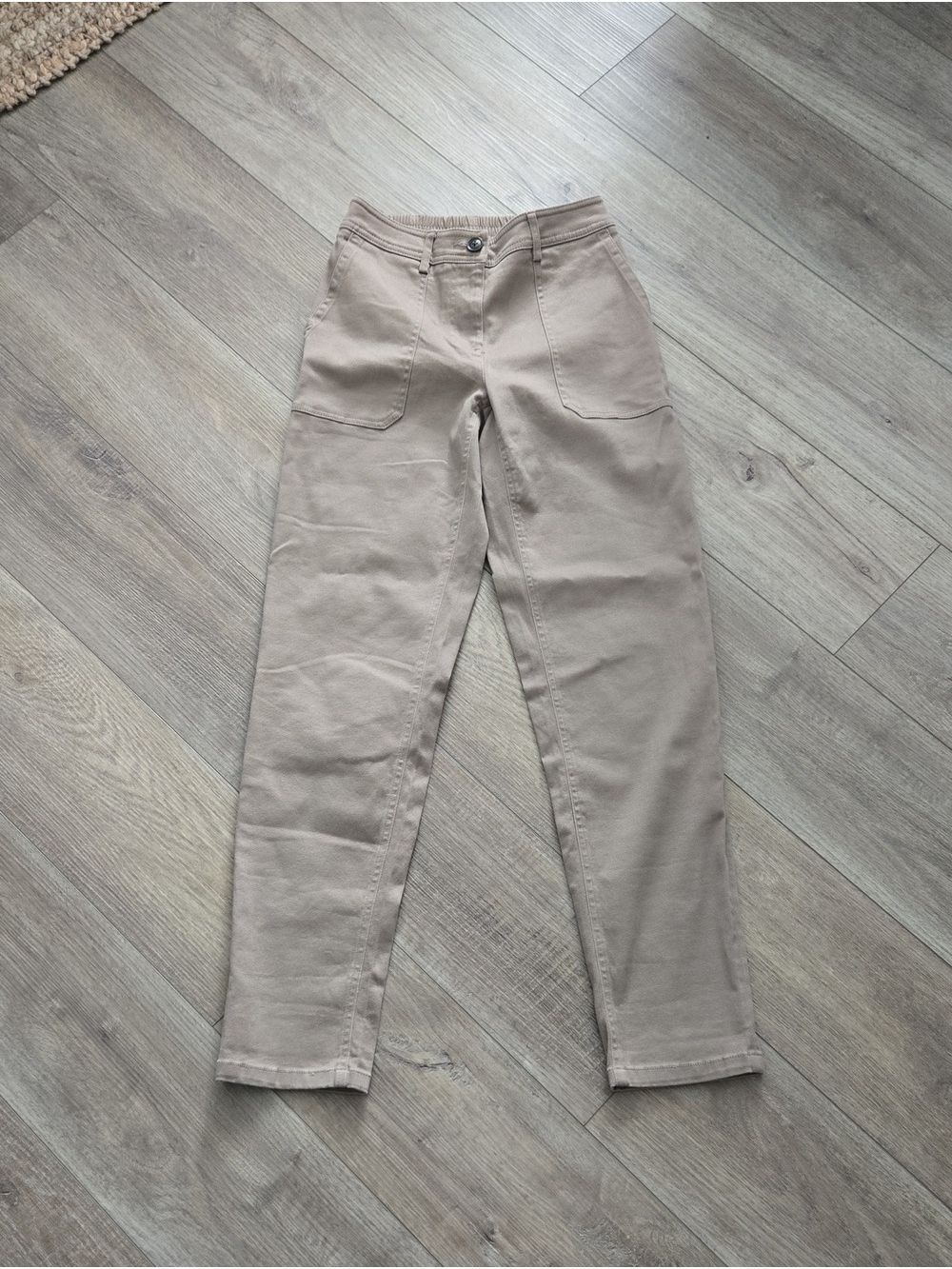 RW&CO. Straight Leg Women's Jeans/Trousers in Taupe Beige Size XS